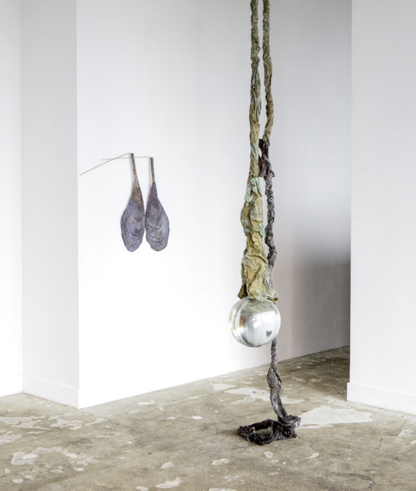 Sabine Mirlesse, Installation view, Poush, 2022, Courtesy de l'artiste et Andréhn-Schiptjenko