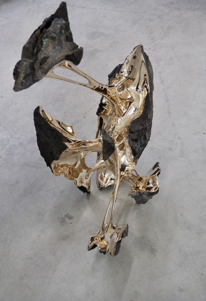 Romain Langlois, Serendipity, bronze, Galerie Bayart, 2021, © thomas bayart, courtesy Galerie Bayart