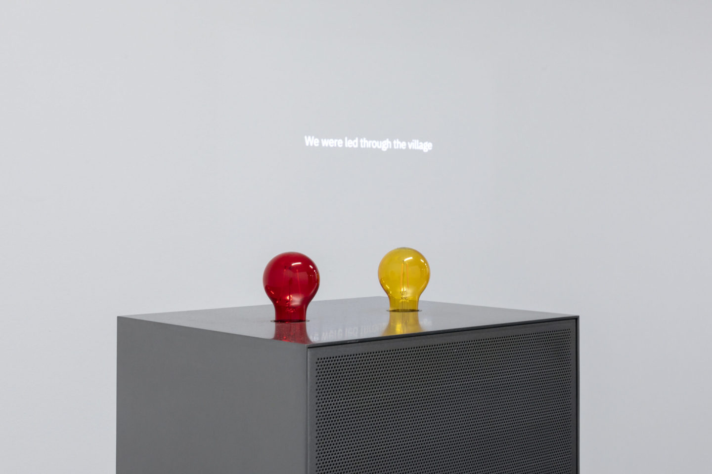 Lawrence Abu Hamdan, Witness-Machine-Complex, 2021
Vue d’exposition Kunstverein-Nurnberg,
Courtesy de l’artiste