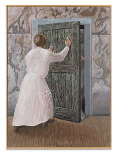 Stanislao Lepri (1905-2980), Condamnation, 1977, signé et daté 'S.Lepri 77', huile sur toile, 100 x 73 cm, courtesy: Galerie Raphael Durazzo