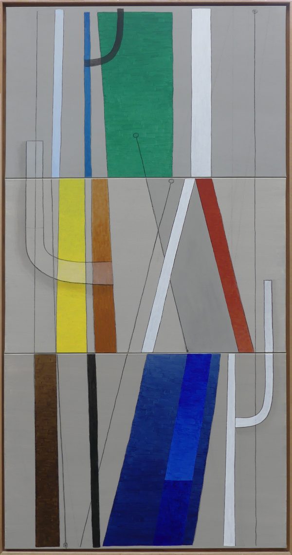 Julio Villani, Lettres Brisees 2, 251x130. 