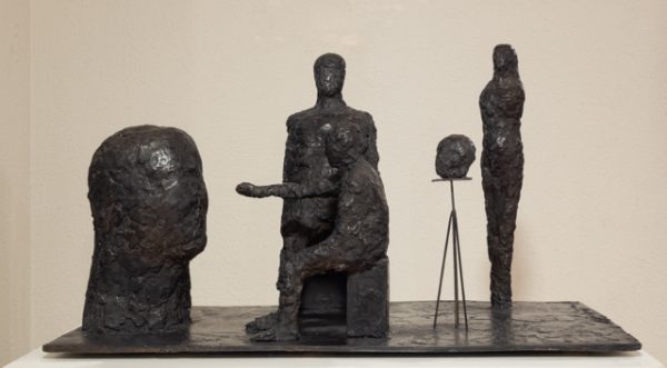 Ofer Lellouche, Atelier 1, Bronze, 40 x 80 x 40, Epreuve 1_7, 2014 Courtesy Galerie La Forest Divonne