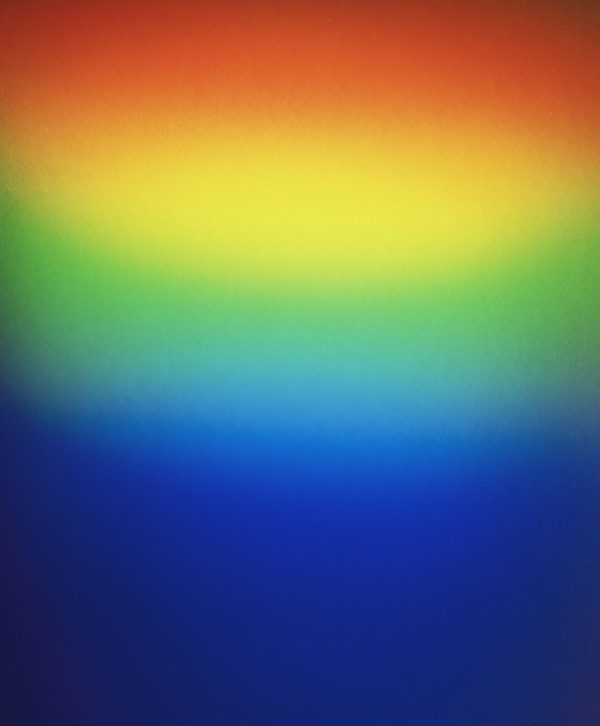 Thomas Paquet, Arc en ciel, 2023, signé, daté et numéroté au verso, Impression à l'agrandisseur sur papier sur papier argentique brillant, 61 x 50 cm.