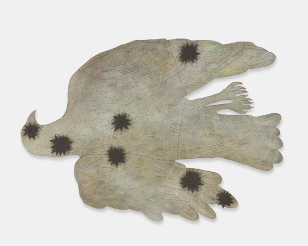 Kiki Smith, Columba, 2025, bronze, 50