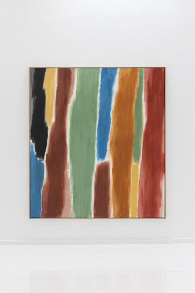 Claudia Valsells, L581, Acrylique sur toile, 200x180cm, 2025, Courtesy Alzueta Gallery