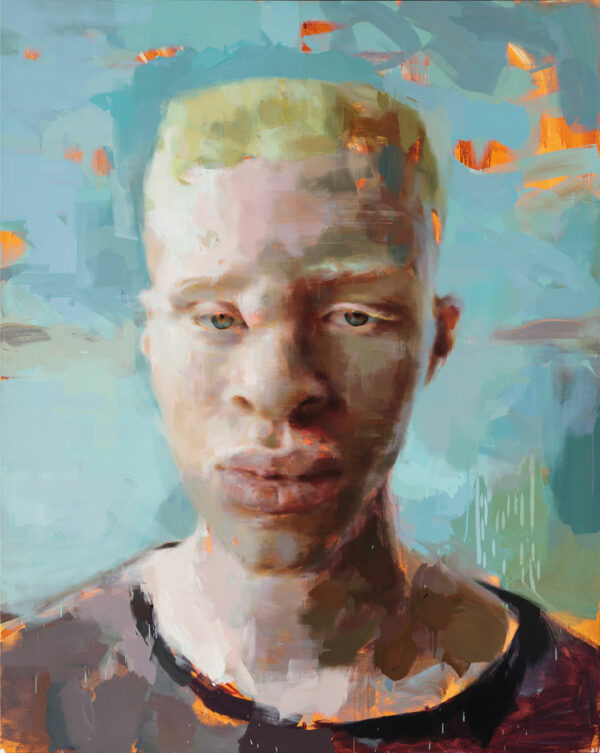 Jérôme Lagarrigue, Genesis, Huile sur toile, 250 x 200 cm, 2015