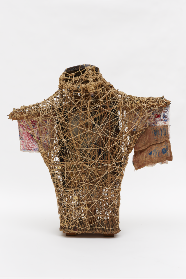 Arthur Simms, Portrait of a Politician Vomiting, 1992, Techniques mixtes, 135,9 x 139,7 x 55,9 cm 