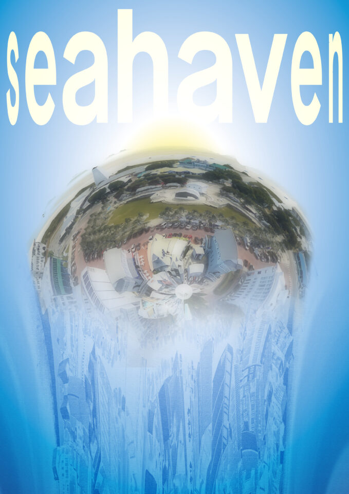 Affiche de l’exposition « Seahaven ». Courtesy Maxime Heta